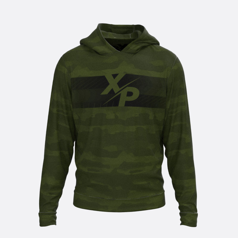 XPA Classic Faded Camo Fully Sublimated Hoodie