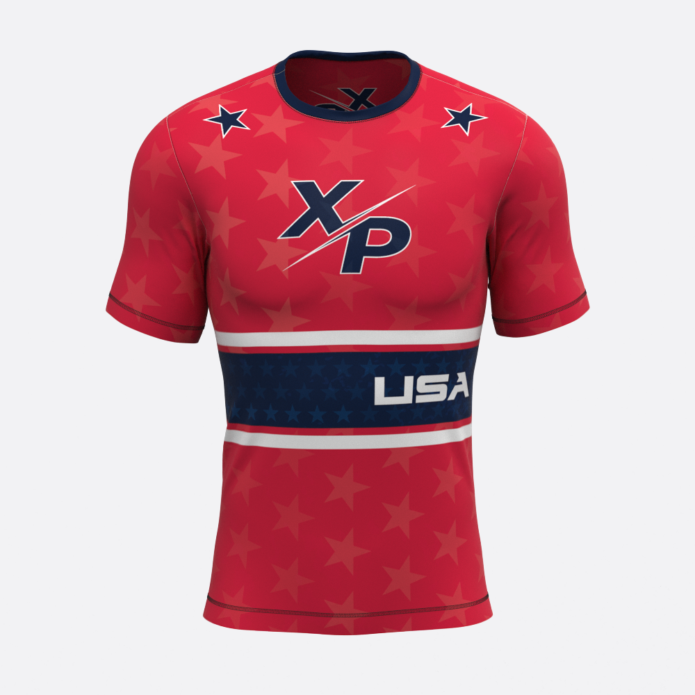 Nationals Fully Sublimated Compression Tee
